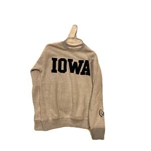 New York Popular Brand Iowa Gray Crewneck Mens Small